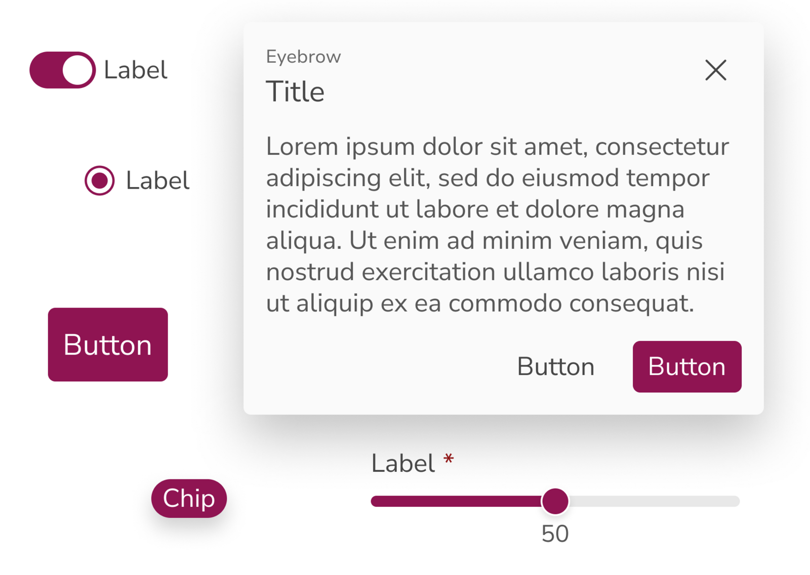 Magenta components